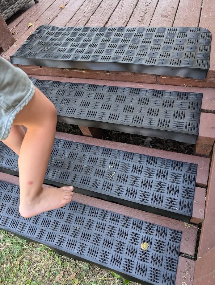 Rubber Stair Treads Non Slip Outdoor/Indoor 30