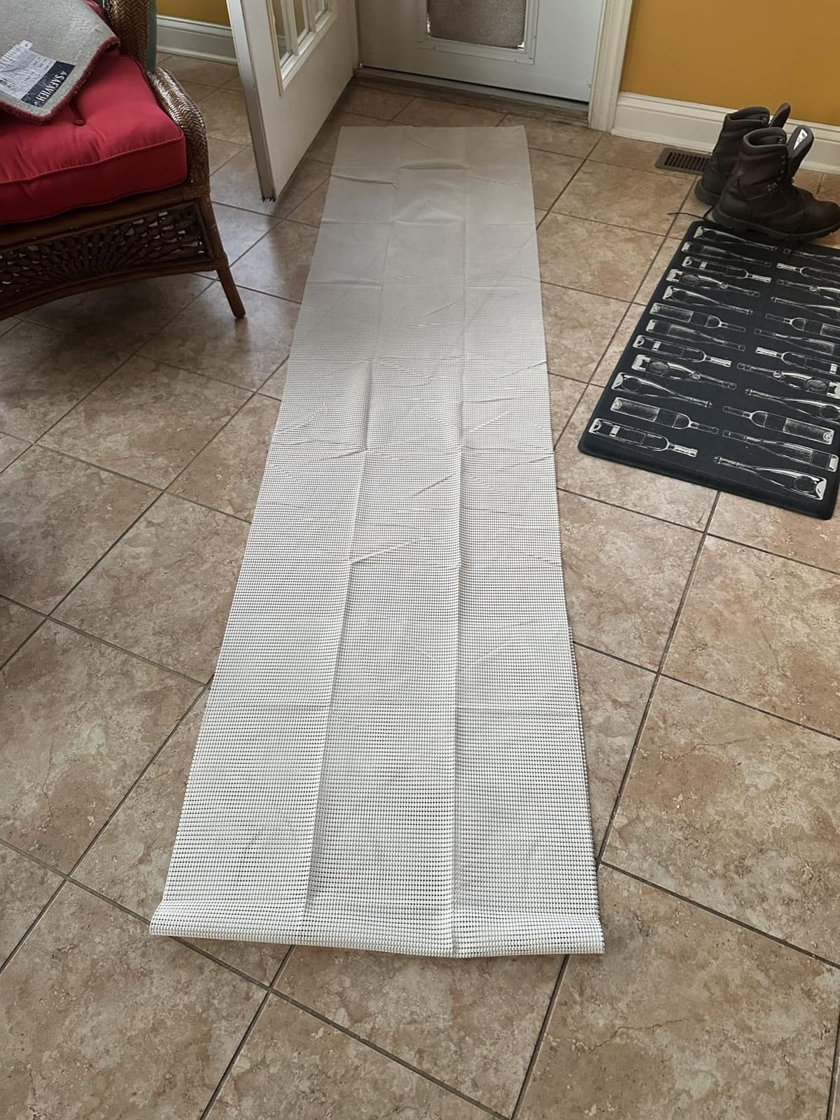 Jorvila Non-Slip Rug Pad Gripper 9x12 Ft customer photo 2