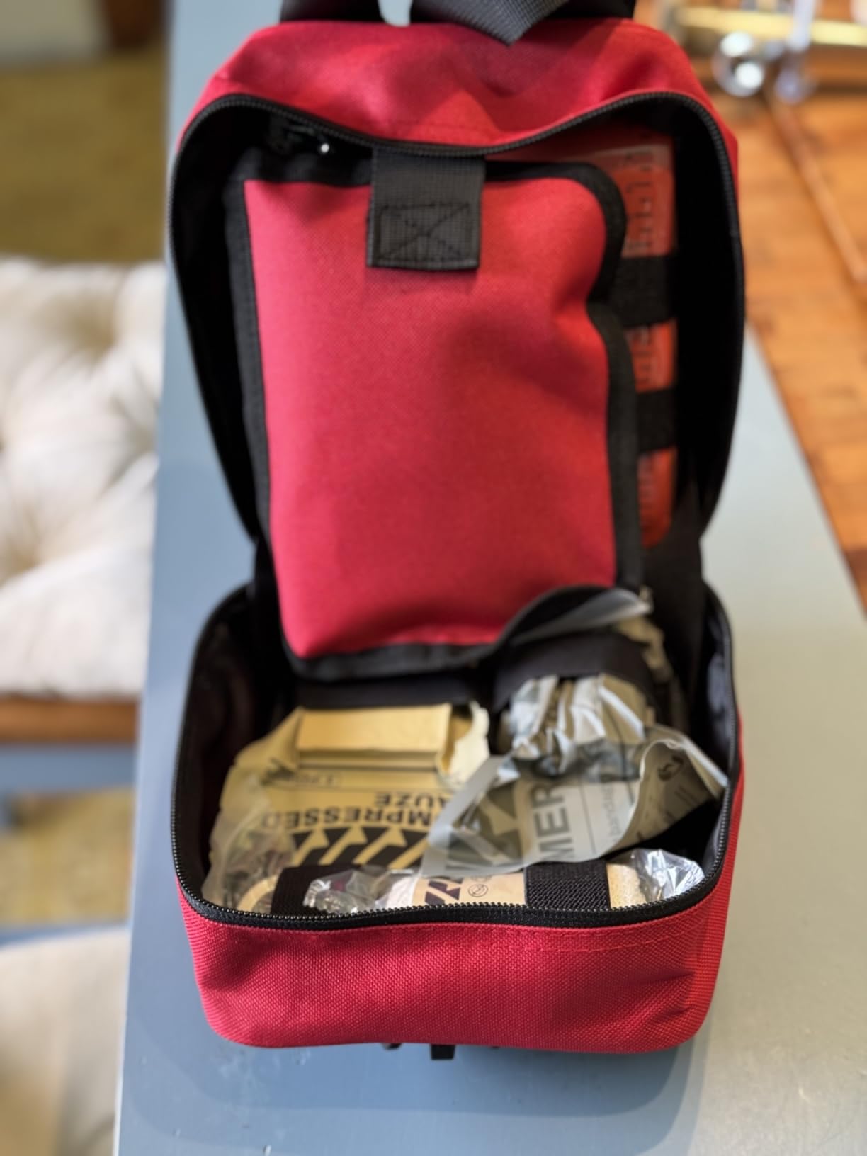 RHINO RESCUE IFAK Trauma Kit Standard with CAT Tourniquet Red customer photo 2