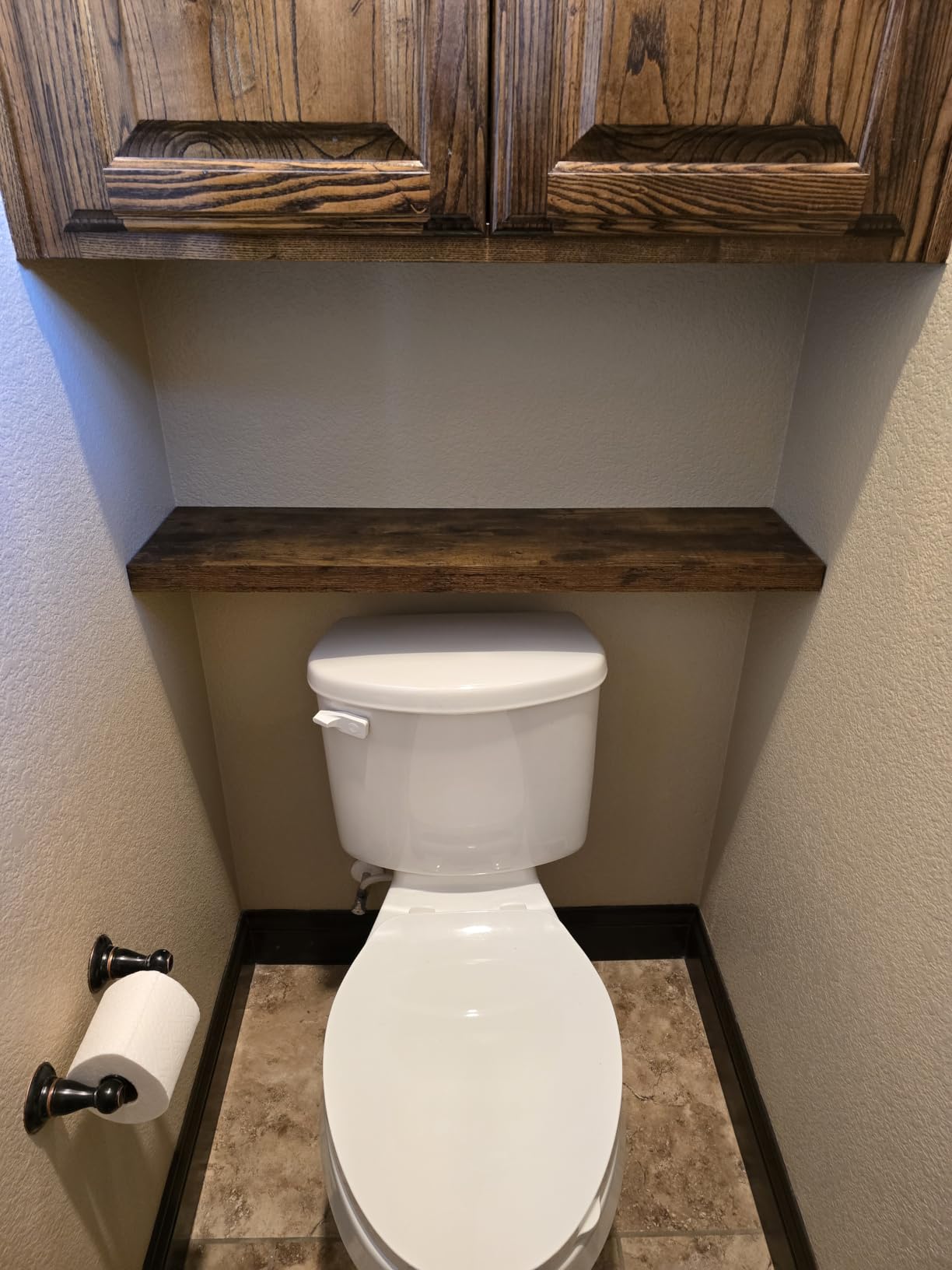 Sorbus Floating Shelves for Wall Storage (48 Inch, 2 Pack, Rustic Brown) customer photo 1