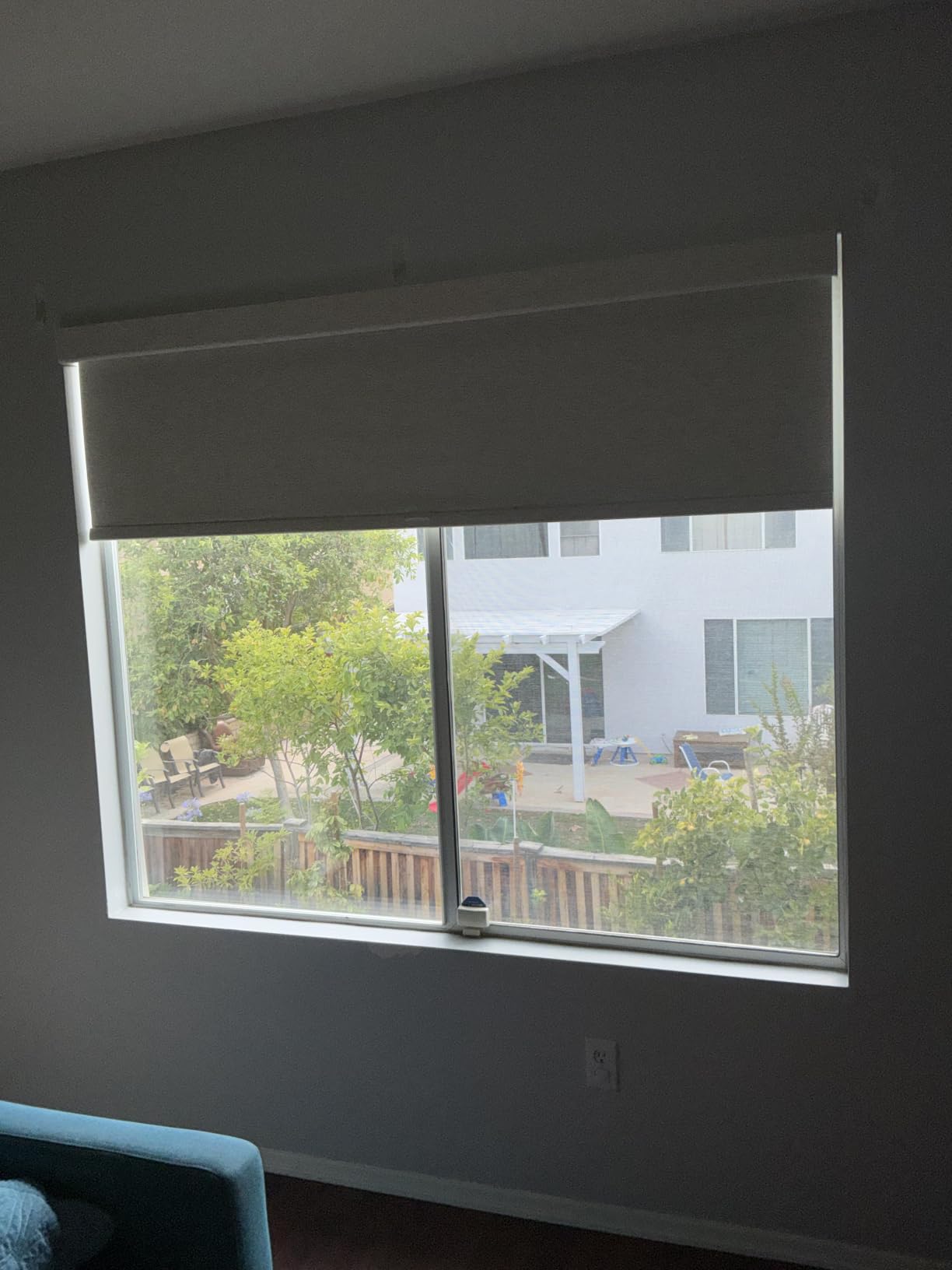 Persilux Blackout Roller Shades for Window Blinds,Cordless,Linen Fabric,Thermal Insulated Fabric UV Protection Shades for Home,Office,Bedroom,Door,Blackout-Cream,40