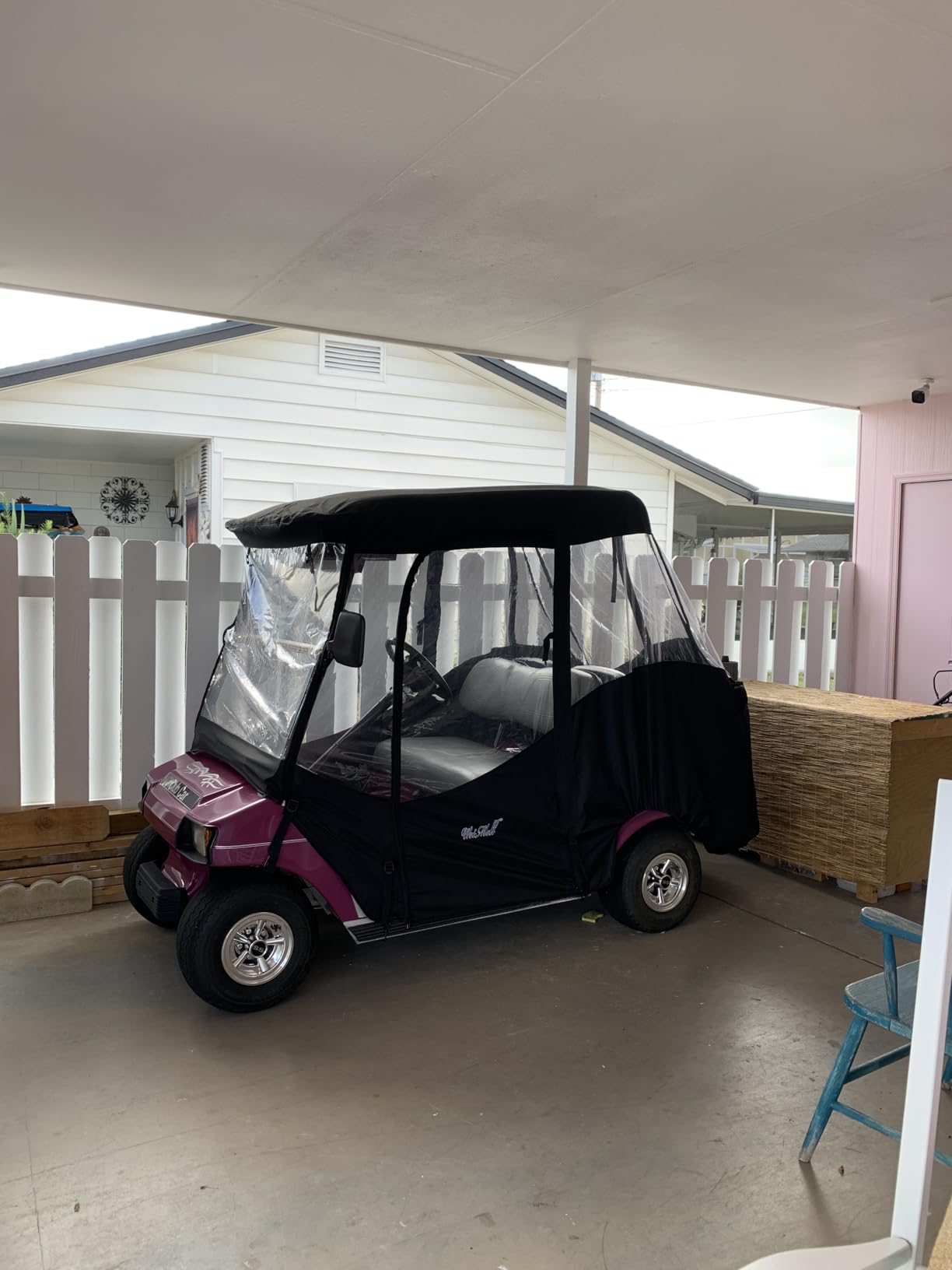 4 Passenger Golf Cart Enclosure for Club Car Precedent Tempo 57.5