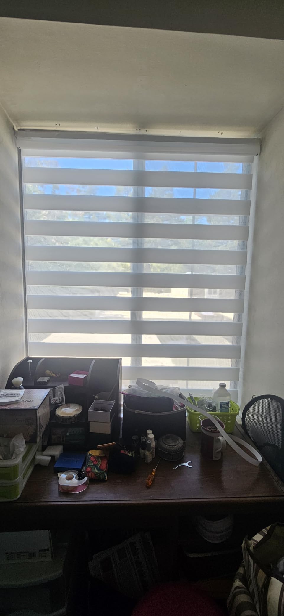 LazBlinds No Drill Zebra Blinds for Windows 34