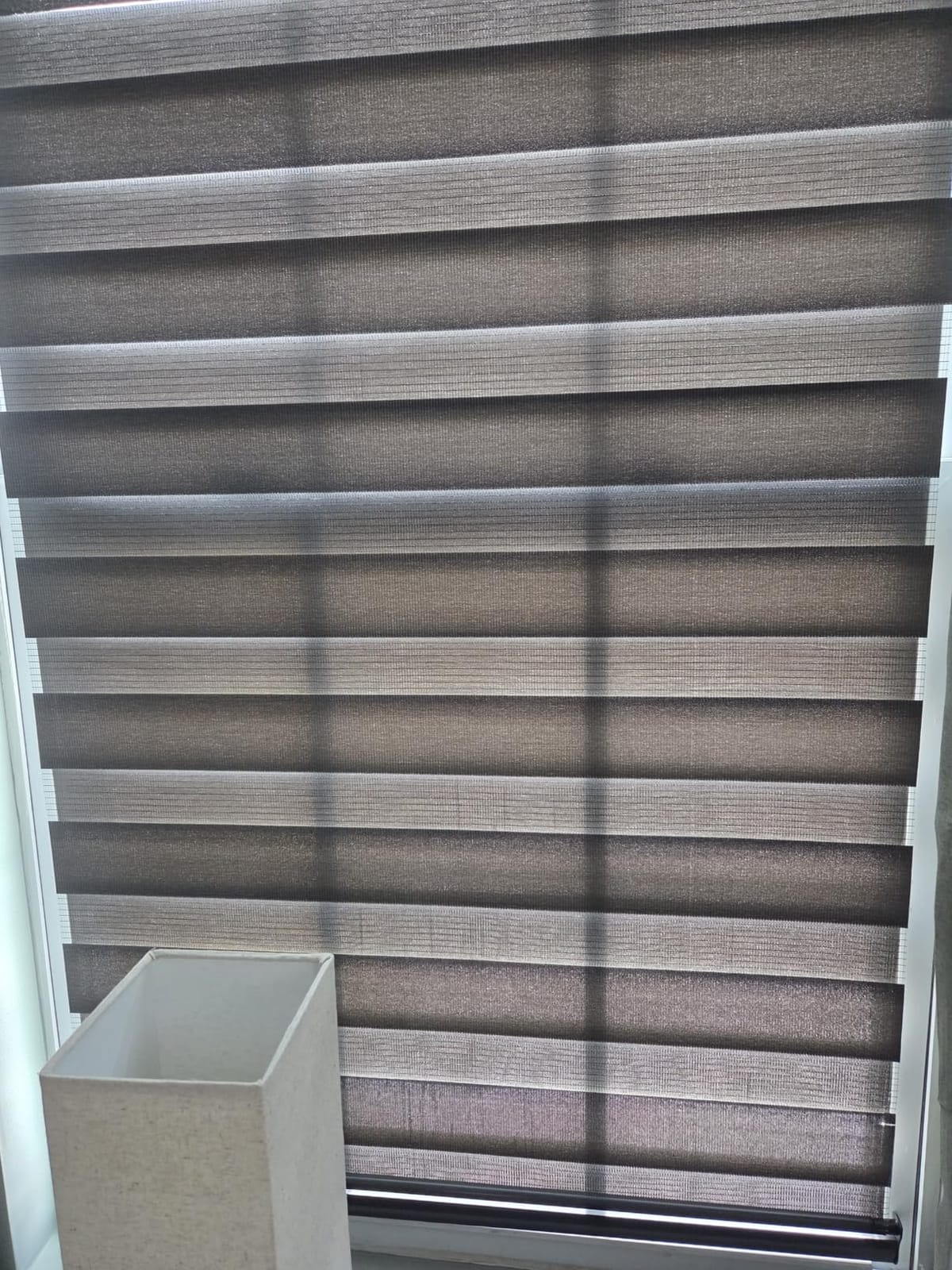 MYshade Roller Shades Zebra Blinds for Windows Cordless Day and Night Light Filtering Shades Dual Layer Roller Blinds 52