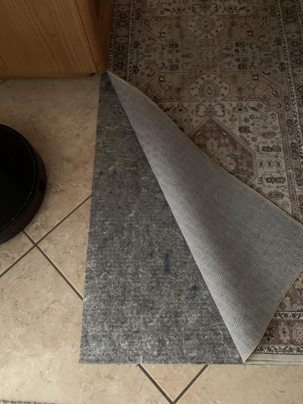 Waterproof GATORGRIP Non-Slip Rug Pad, 8x10, Pet-Friendly, Safe for All Floors, Made in the USA, Low-VOC customer photo 1