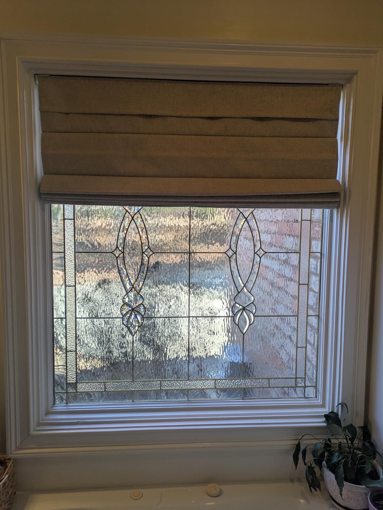 LazBlinds No Drill Roman Shades, Blackout, 30