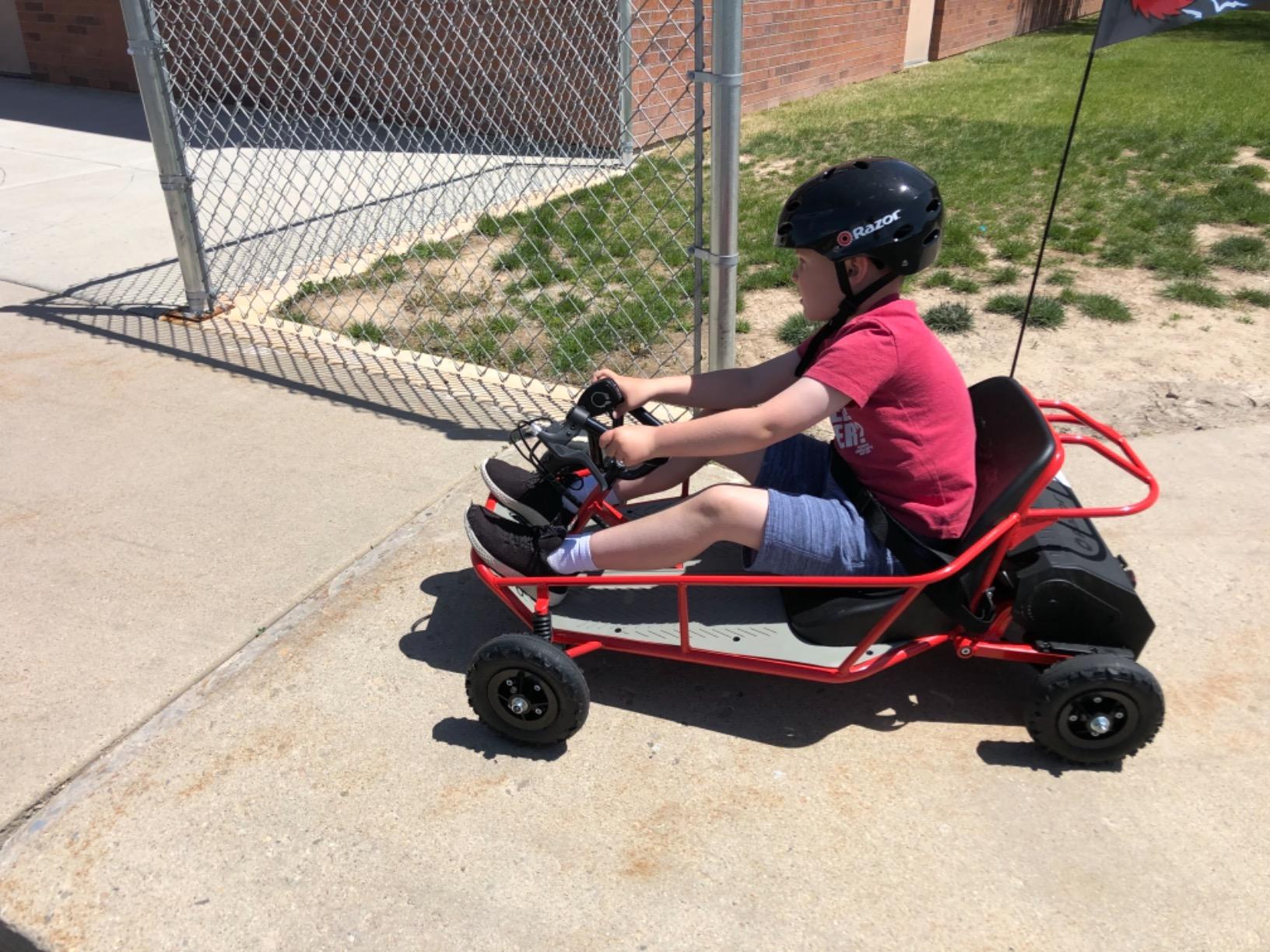 Ground Force Dune Runner Go Kart | Electric Race Cart customer photo 2