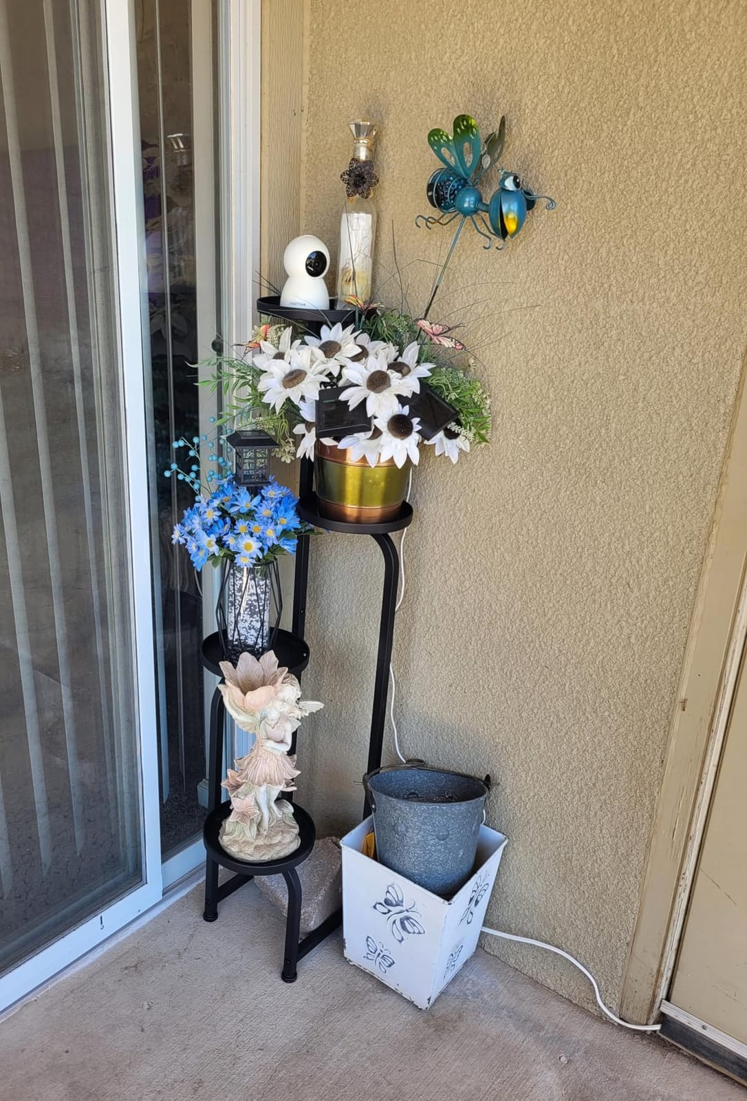 Bamworld Plant Stand with Grow Light Corner Metal Flower Pot Stands customer photo 2