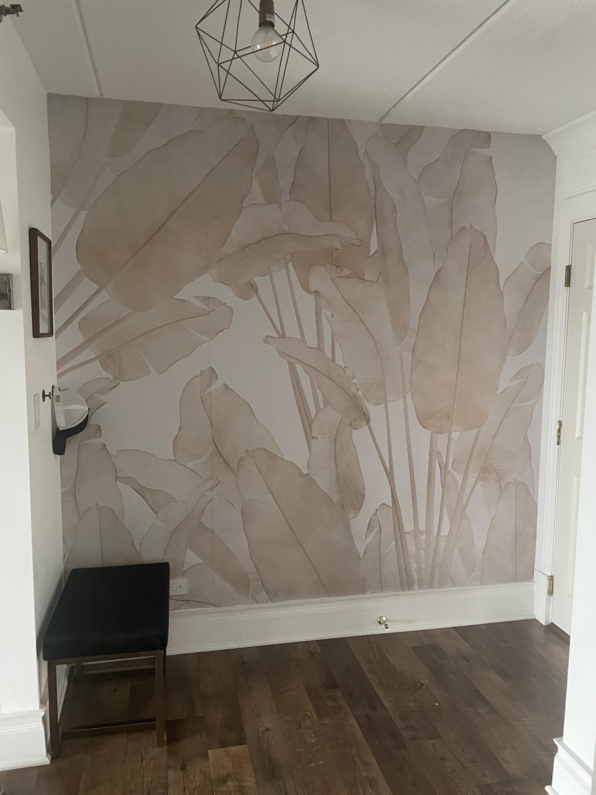 Black White New York City Peel and Stick Wallpaper Mural for Bedroom customer photo 1