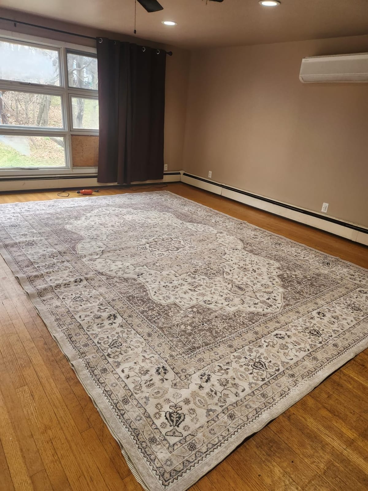 Songrey Non-Slip Rug Pad 8x10 FT, White customer photo 2