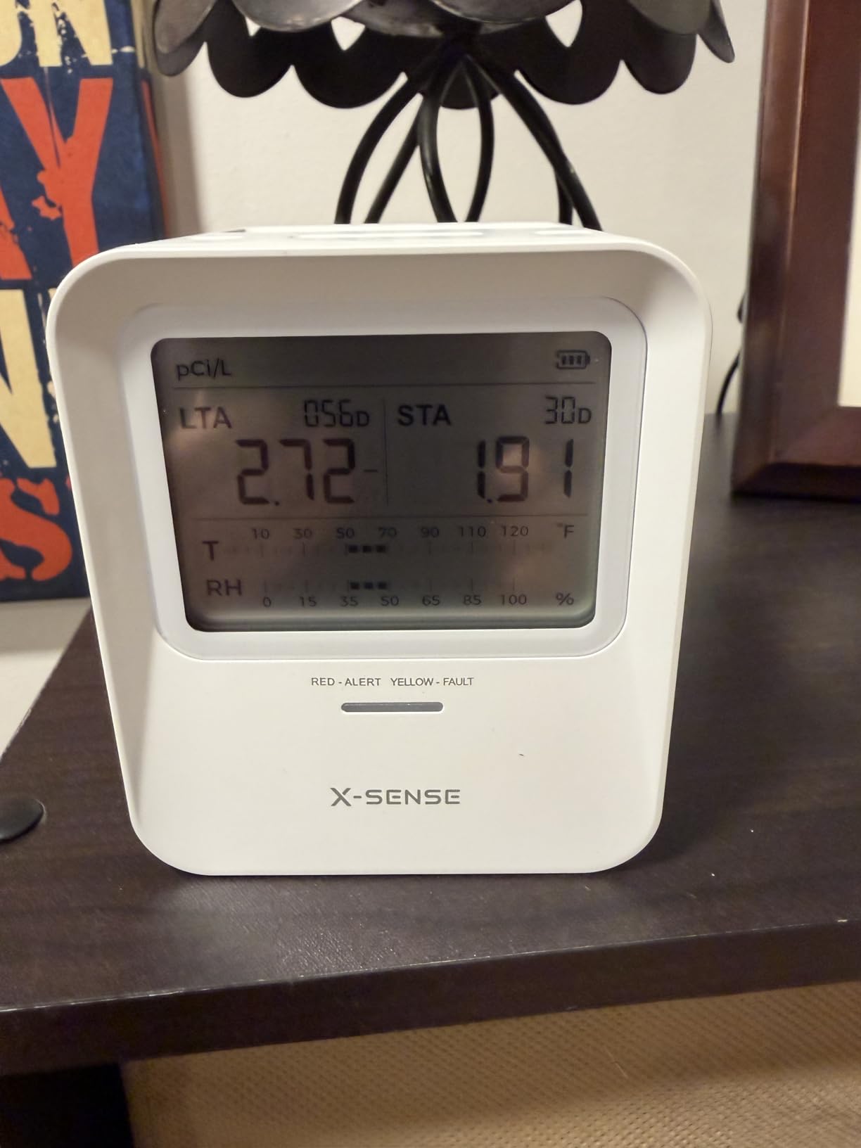 X-Sense Radon Detector for Home, Audible & Visual Alerts, XR0B-SR | Up to 90% Accuracy in 7 Days, 999-Day Radon Tracking, One-Touch Reset, Multi-Room Use, Temperature & Humidity Range Display customer photo 2