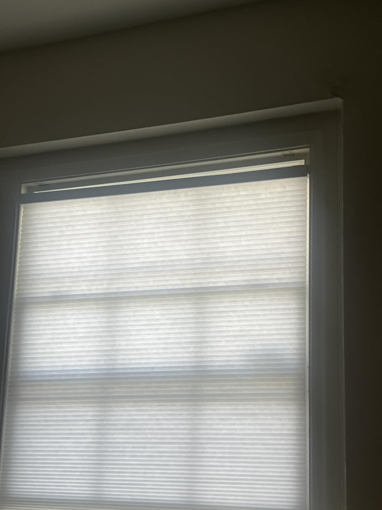 AOSKY No Drill Cordless Light Filtering Cellular Shade 34
