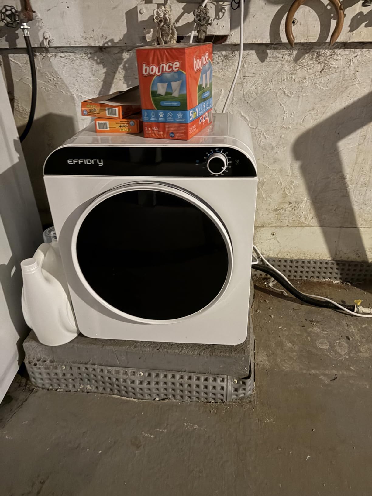 110V Portable Clothes Dryer 830W Compact Laundry Dryers 2 cu.ft Electric Machine with Stainless Steel Tub for Apartment,RVs,Dorms,12LBS drying machine Clothing Dryer secadora portatil de ropa customer photo 2