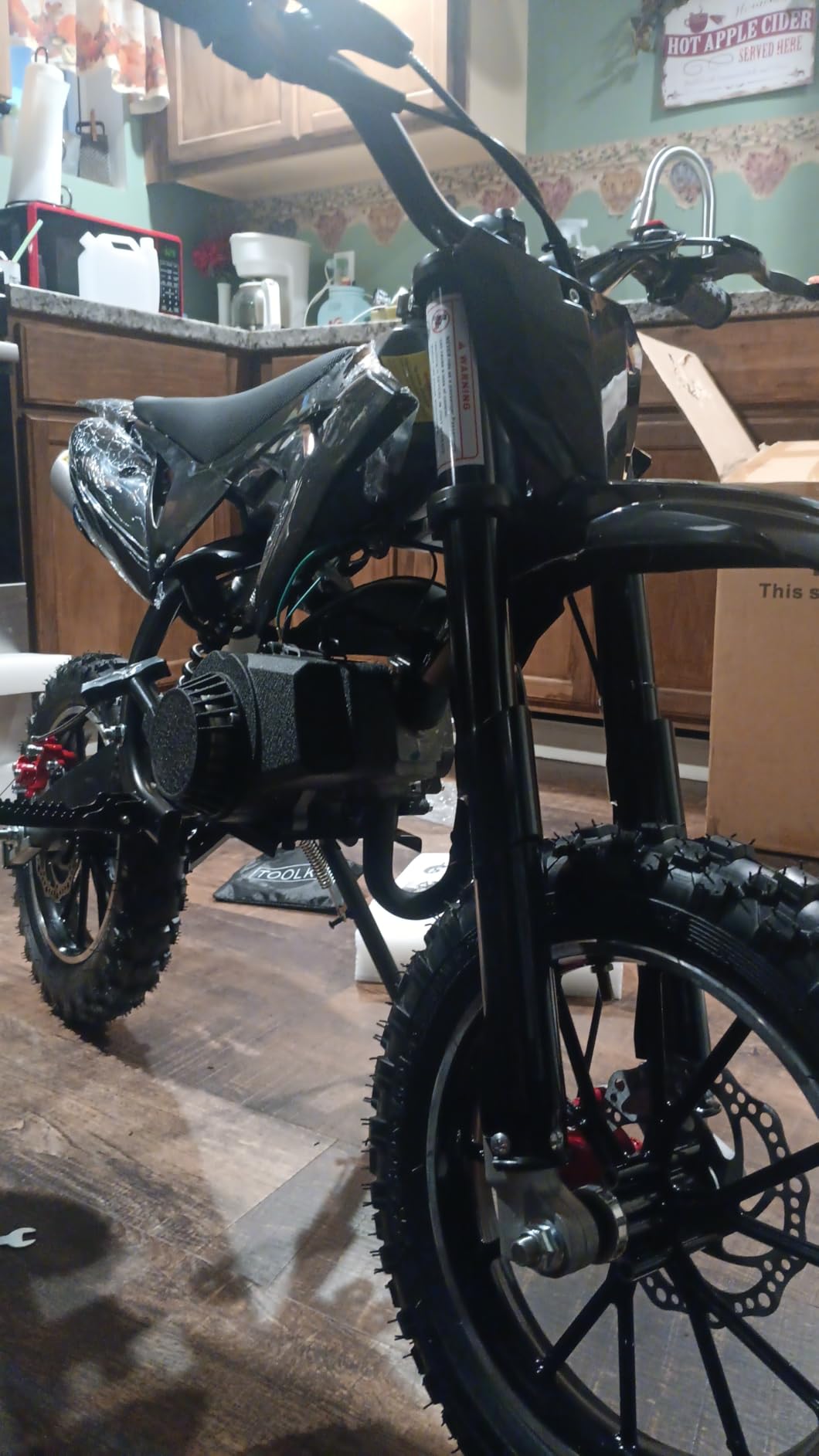50CC Kids Dirt Bike Gas Powered 2-Stroke Mini Motorcycle 25MPH for kid 8-14 customer photo 1