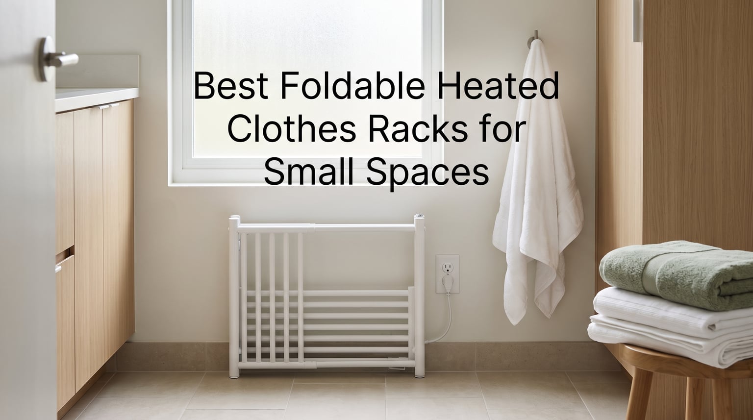 Best Foldable Heated Clothes Racks for Small Spaces