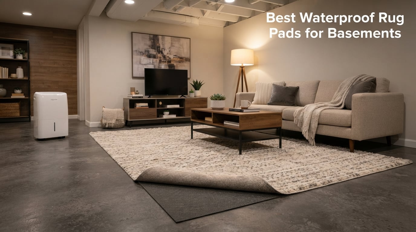 Best Waterproof Rug Pads for Basements