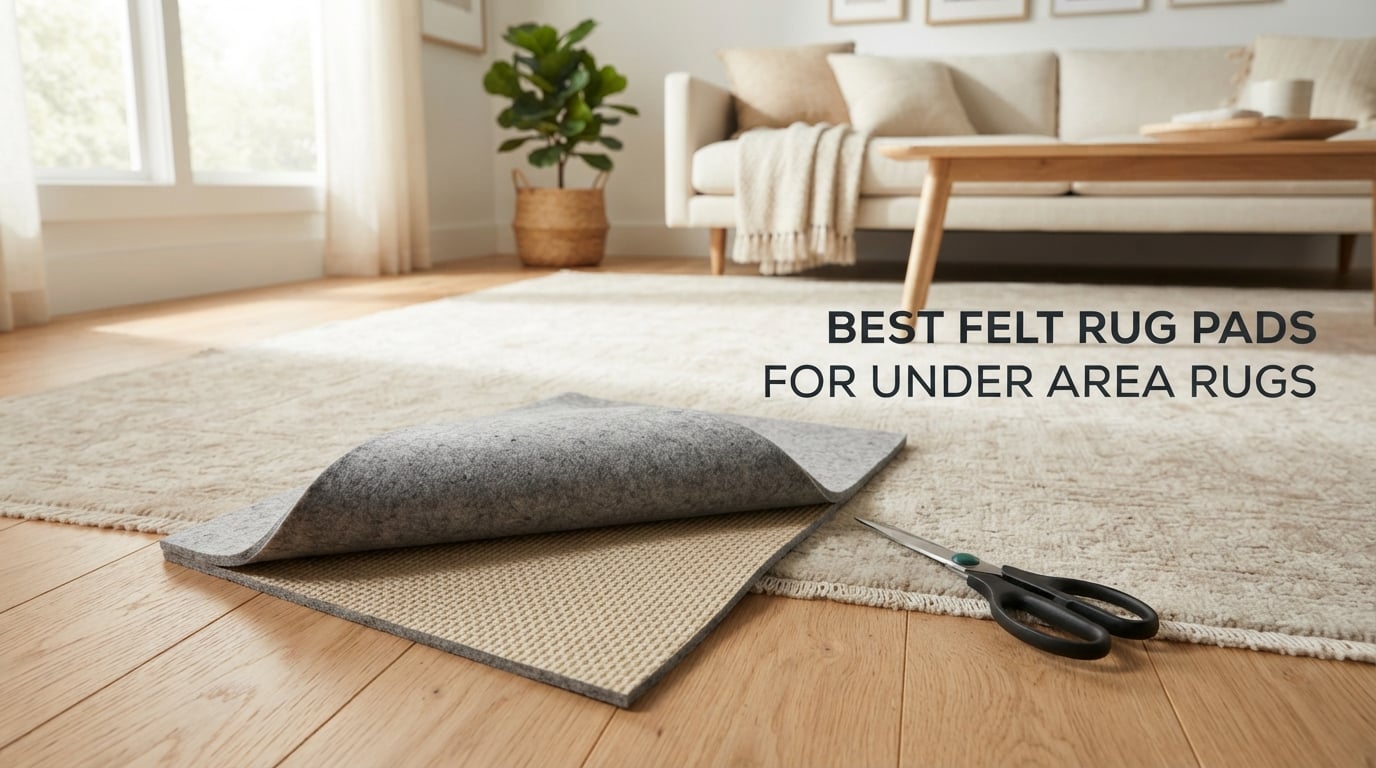 Best Felt Rug Pads for Under Area Rugs