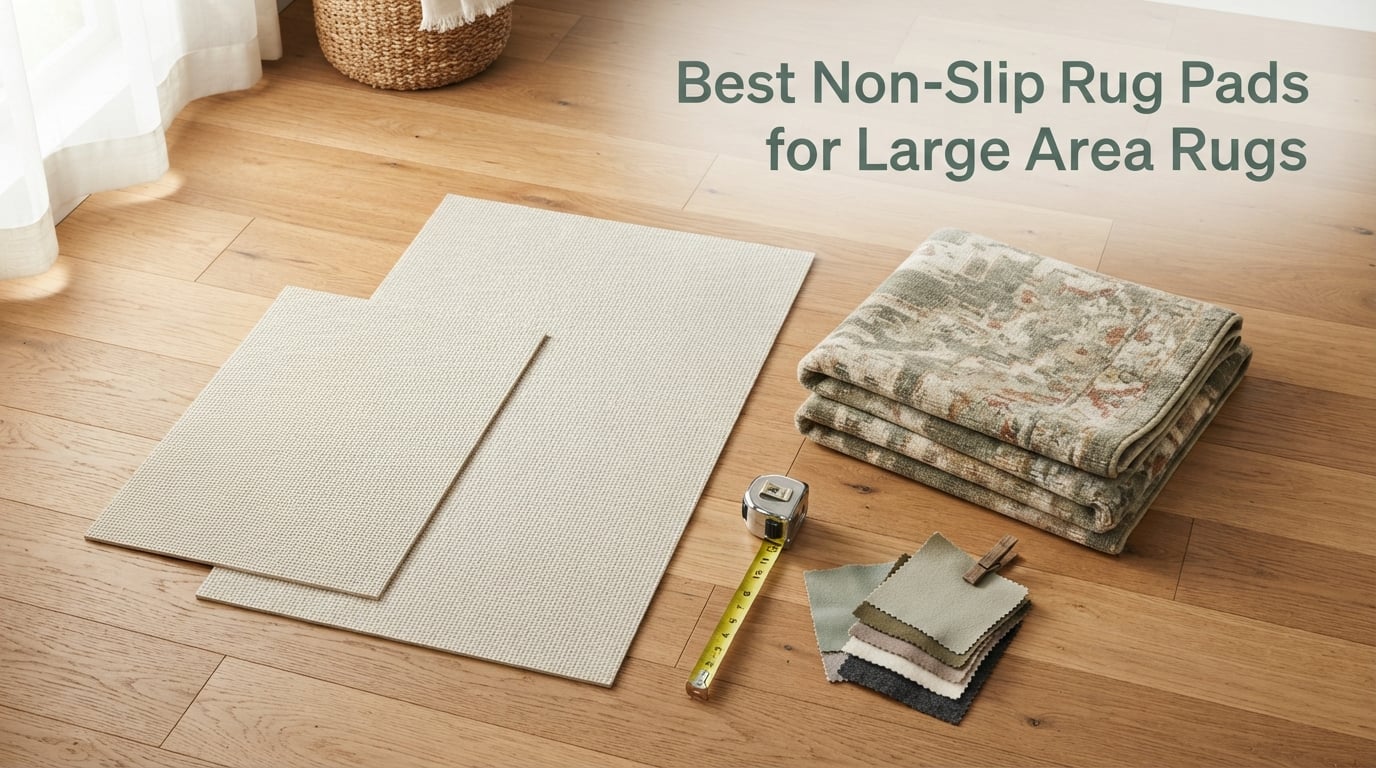 Best Non-Slip Rug Pads for Large Area Rugs