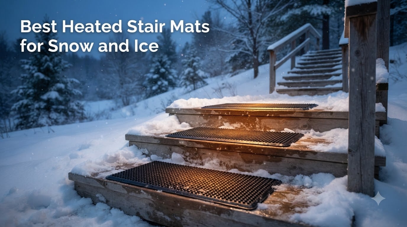 Best Heated Stair Mats for Snow and Ice