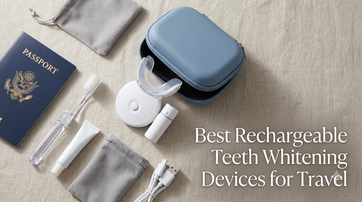 Best Rechargeable Teeth Whitening Devices for Travel