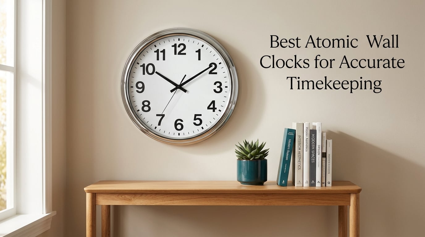 Best Atomic Wall Clocks for Accurate Timekeeping