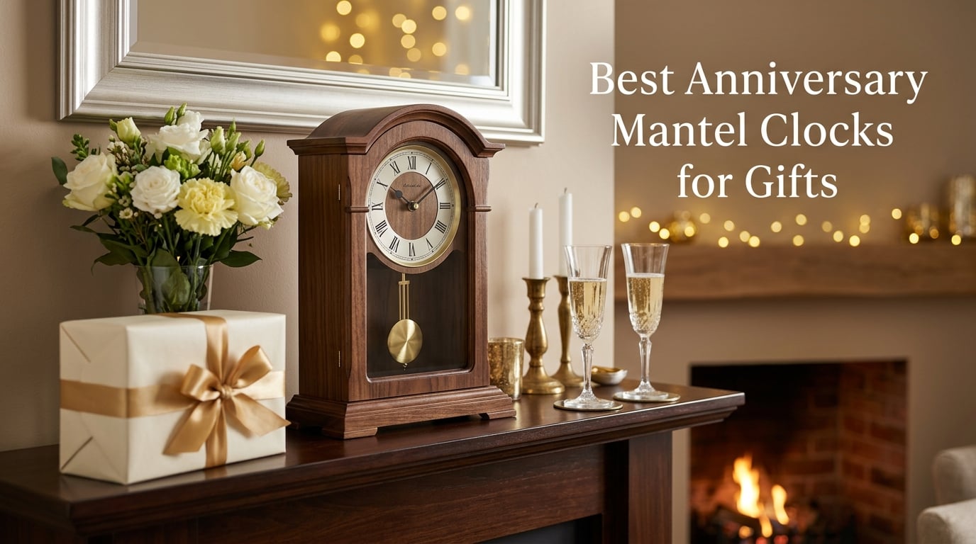 Best Anniversary Mantel Clocks for Gifts