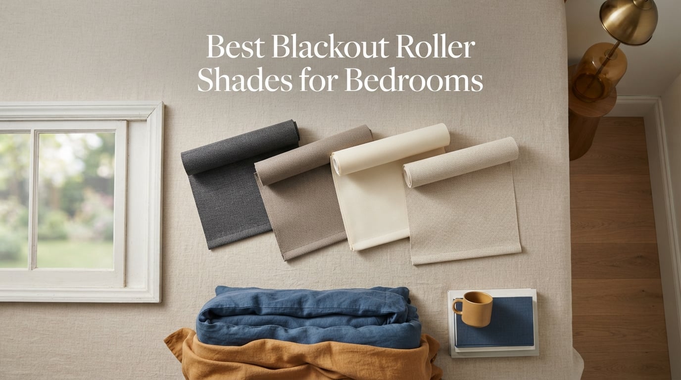 Best Blackout Roller Shades for Bedrooms