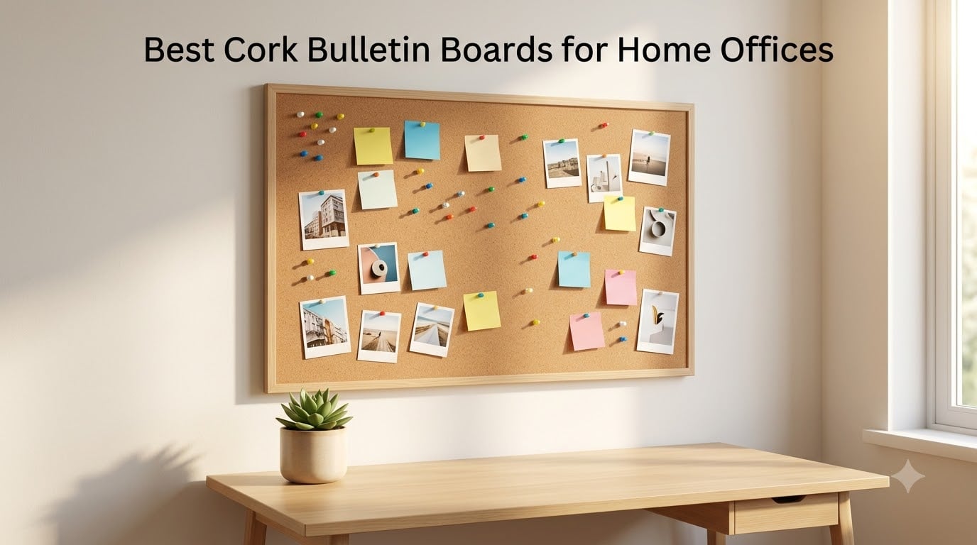 Best Cork Bulletin Boards for Home Offices