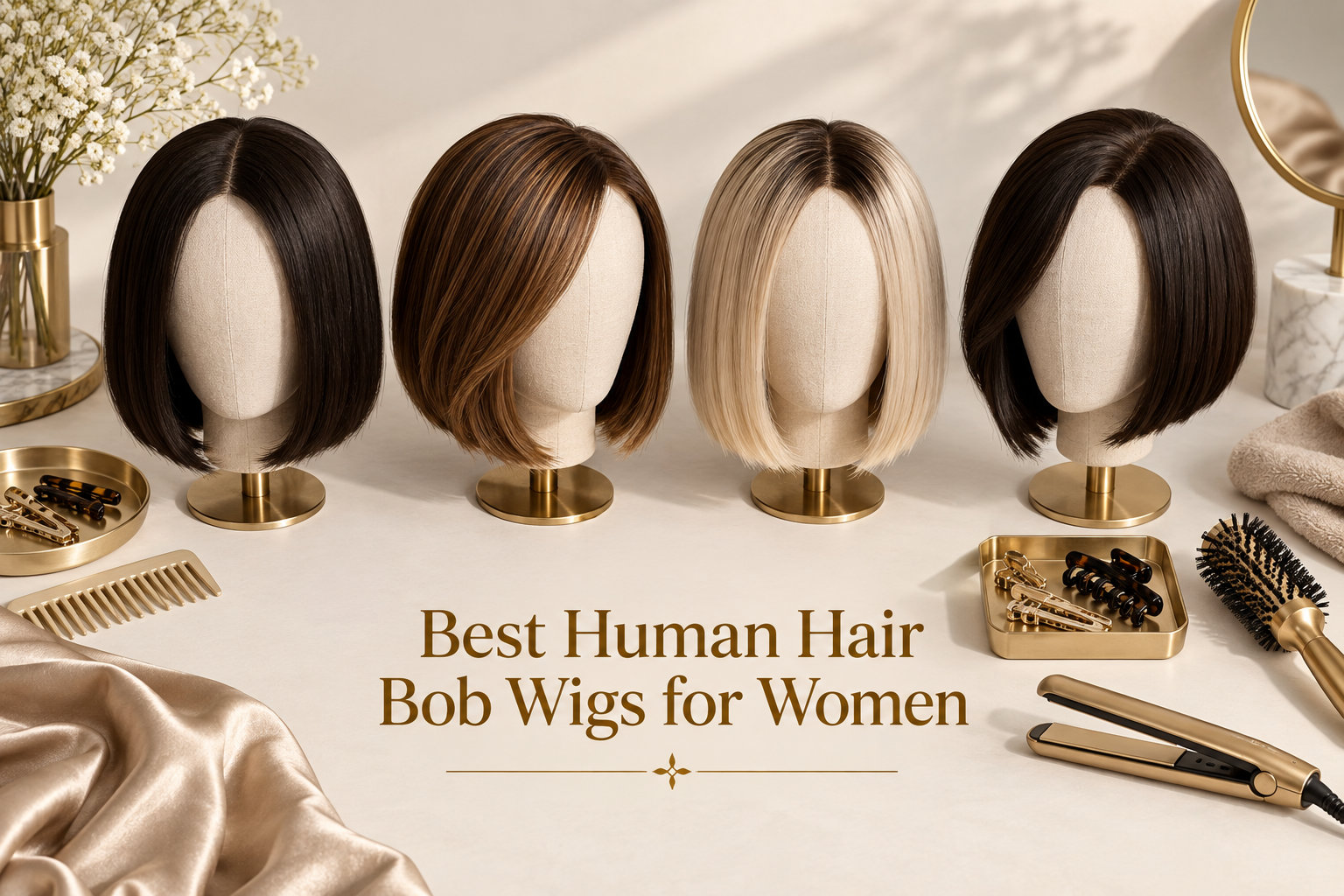 Best Human Hair Bob Wigs for Women