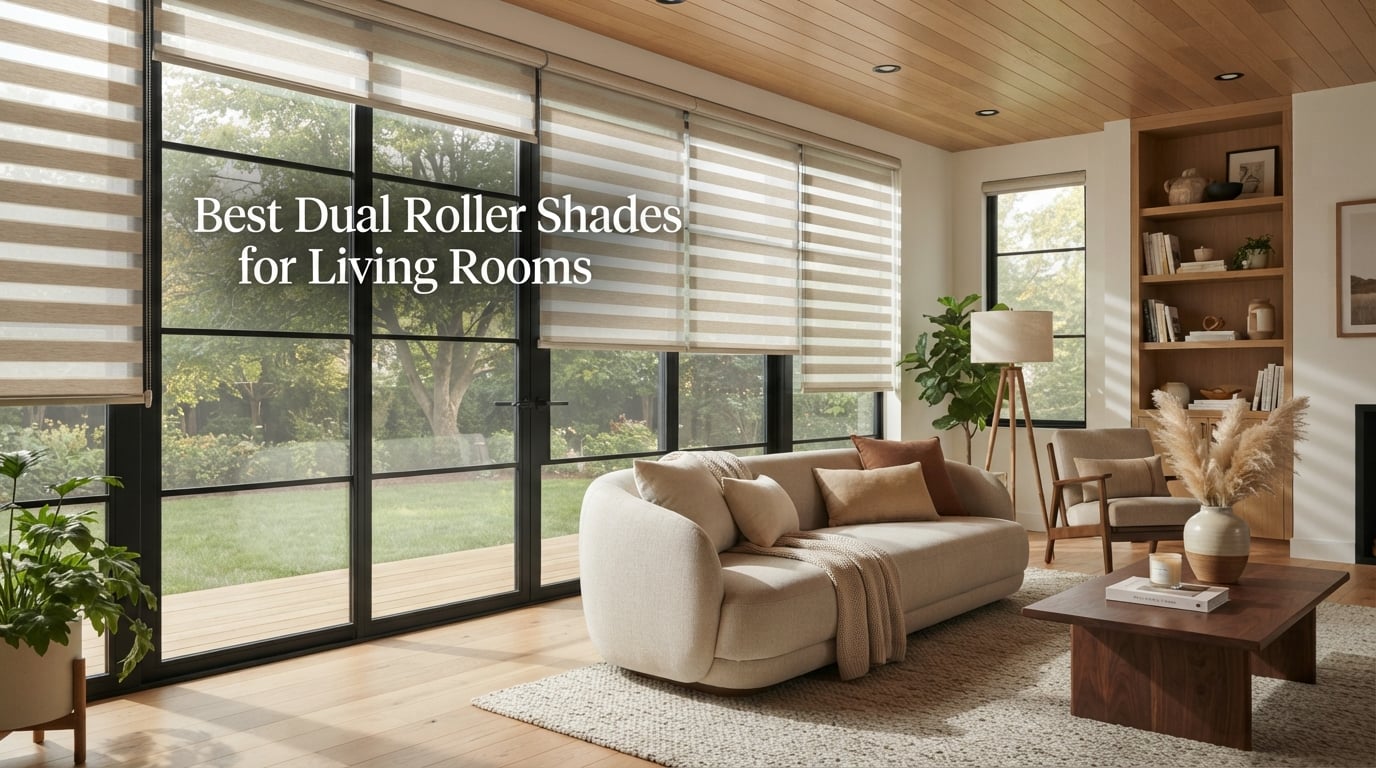 Best Dual Roller Shades for Living Rooms
