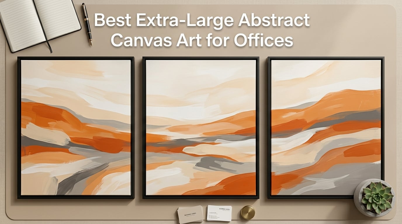 Best Extra-Large Abstract Canvas Art for Offices