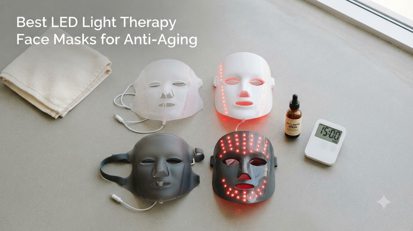 Best LED Light Therapy Face Masks for Anti-Aging