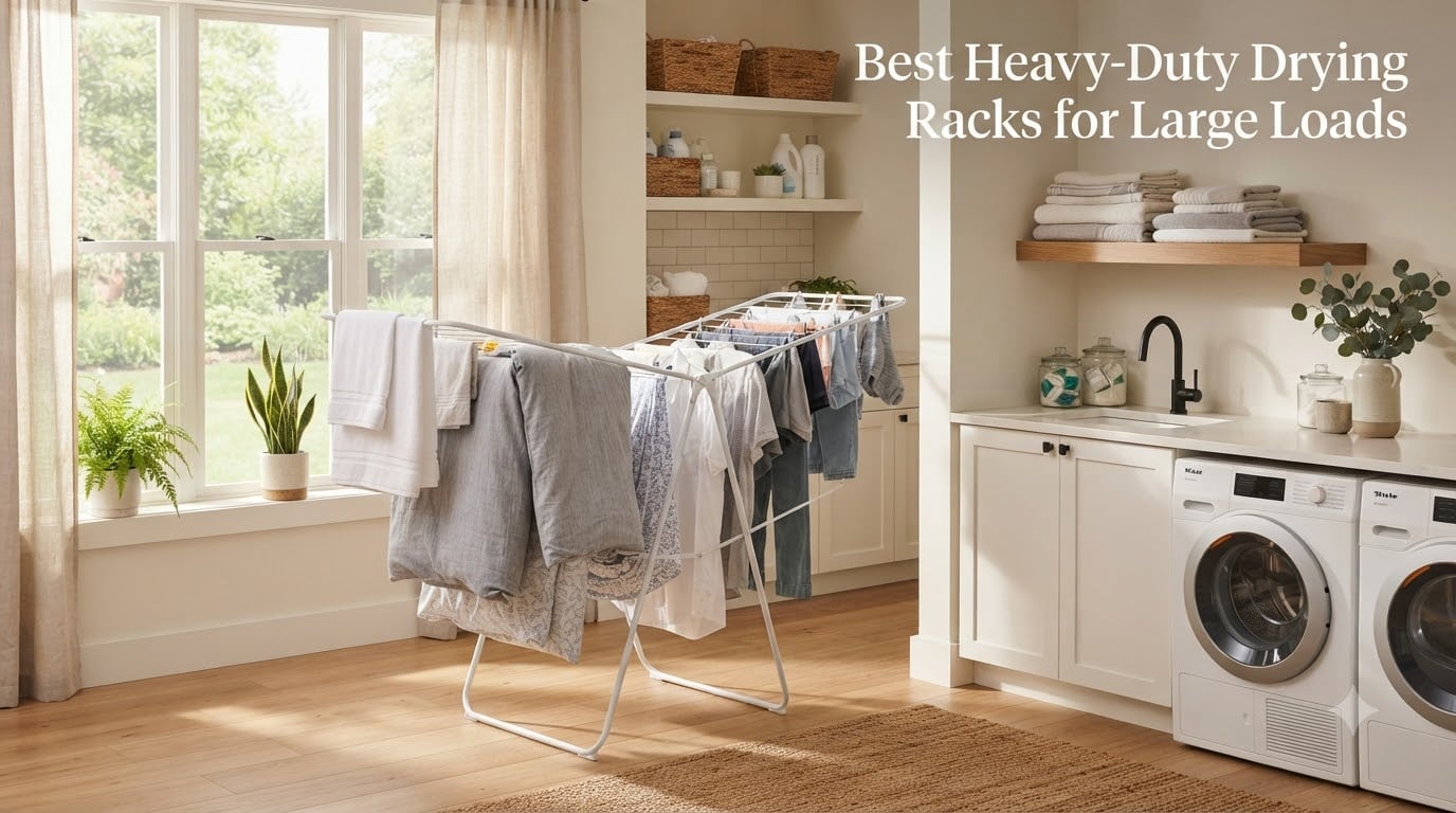 Best Heavy-Duty Drying Racks for Large Loads