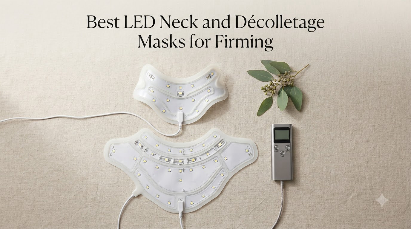 Best LED Neck and Décolletage Masks for Firming