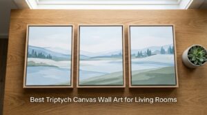 Best Triptych Canvas Wall Art for Living Rooms