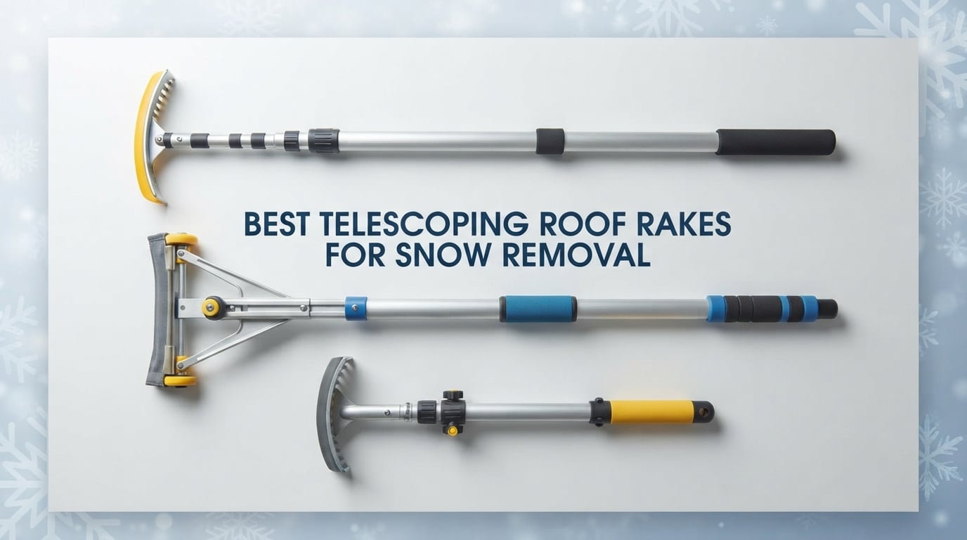 Best Telescoping Roof Rakes for Snow Removal