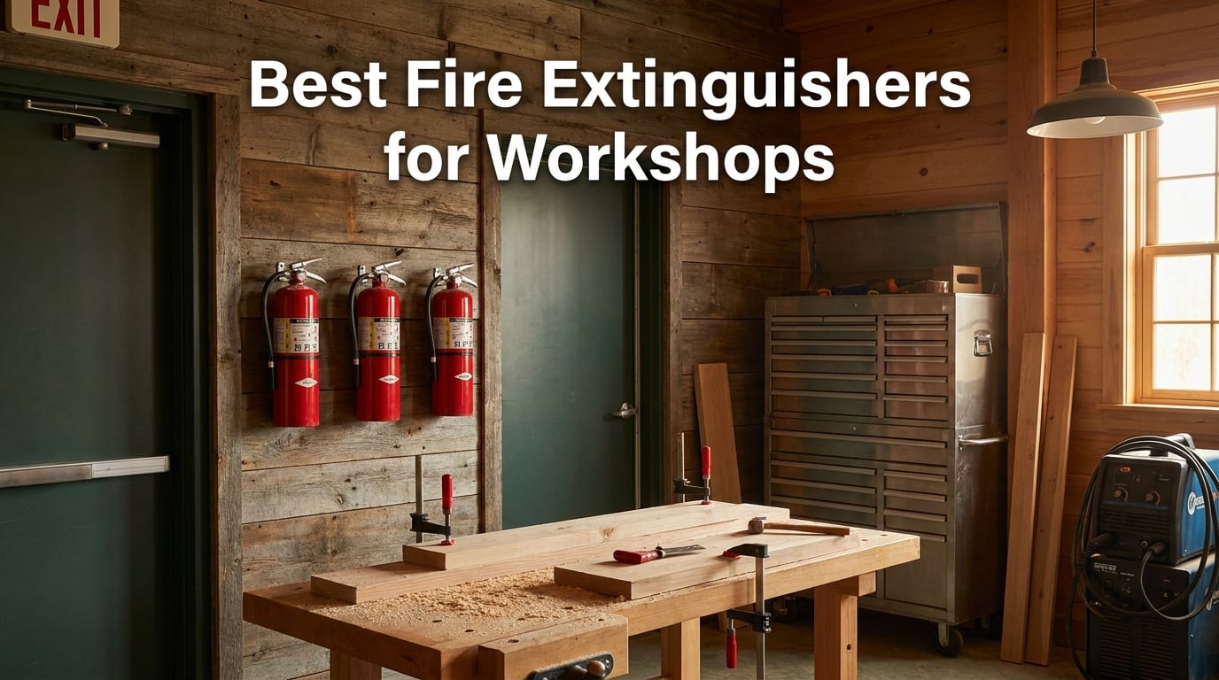 Best Fire Extinguishers for Workshops