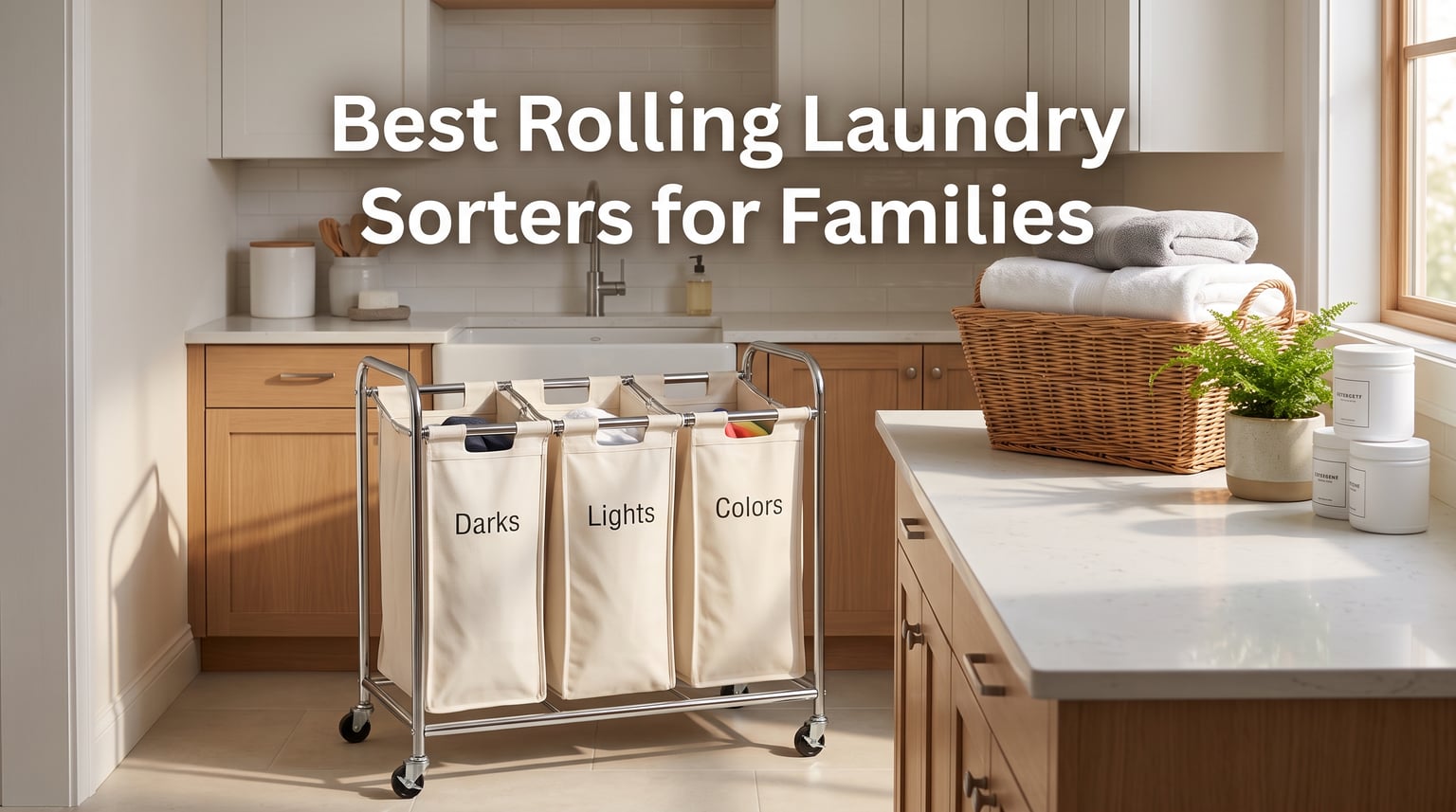 Best Rolling Laundry Sorters for Families
