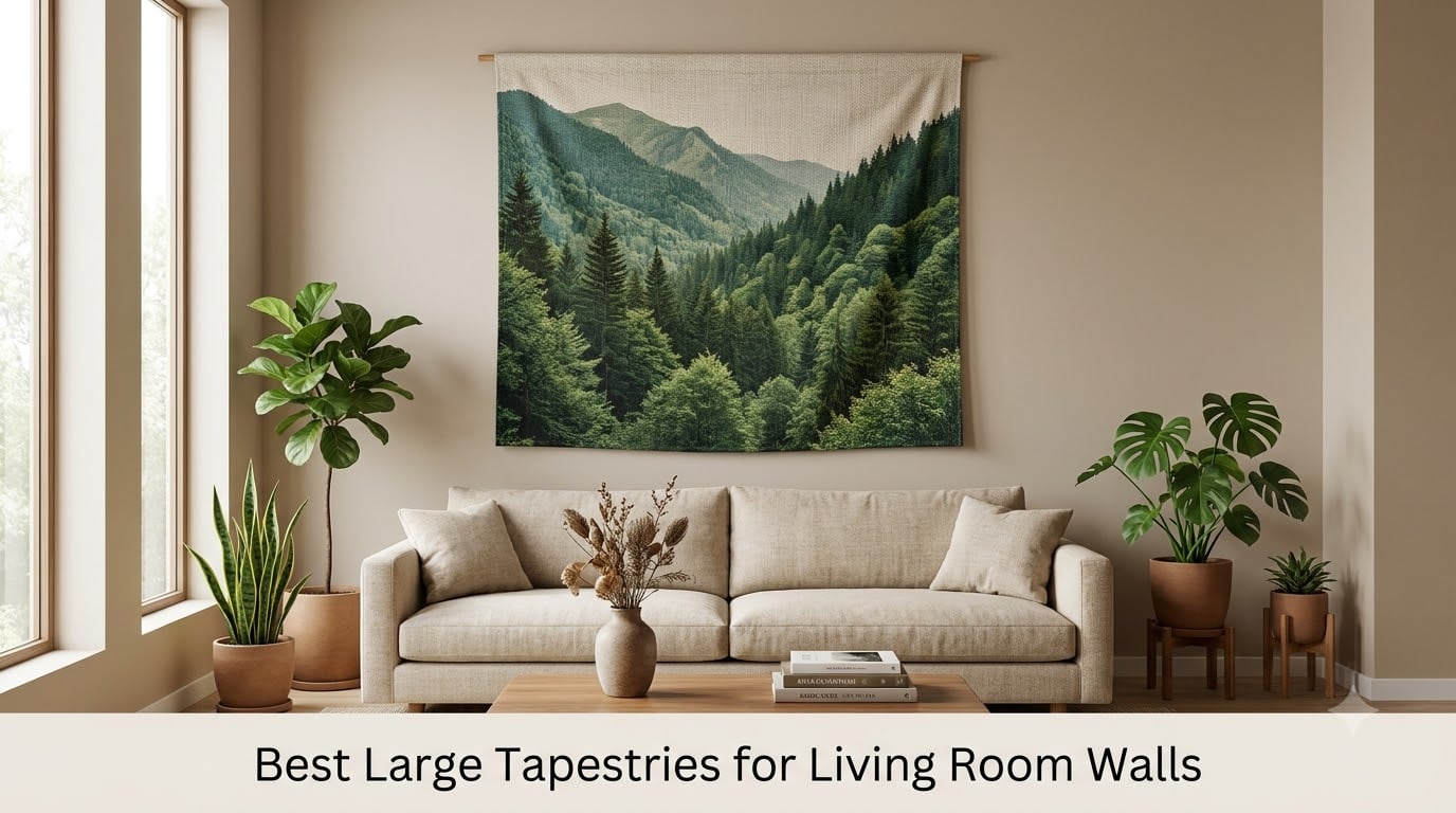 Best Large Tapestries for Living Room Walls