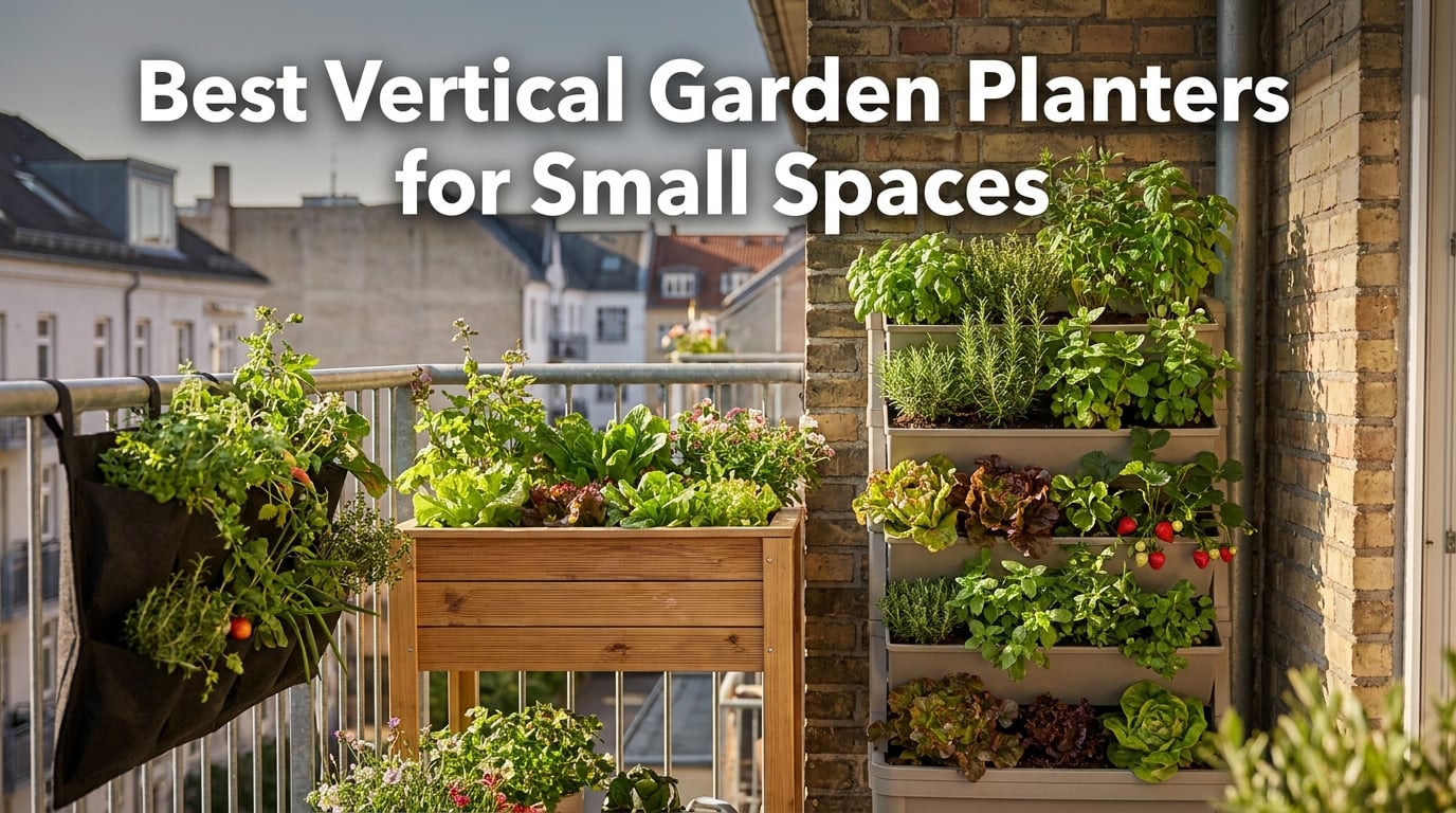 Best Vertical Garden Planters for Small Spaces