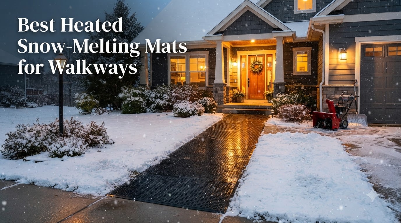 Best Heated Snow-Melting Mats for Walkways
