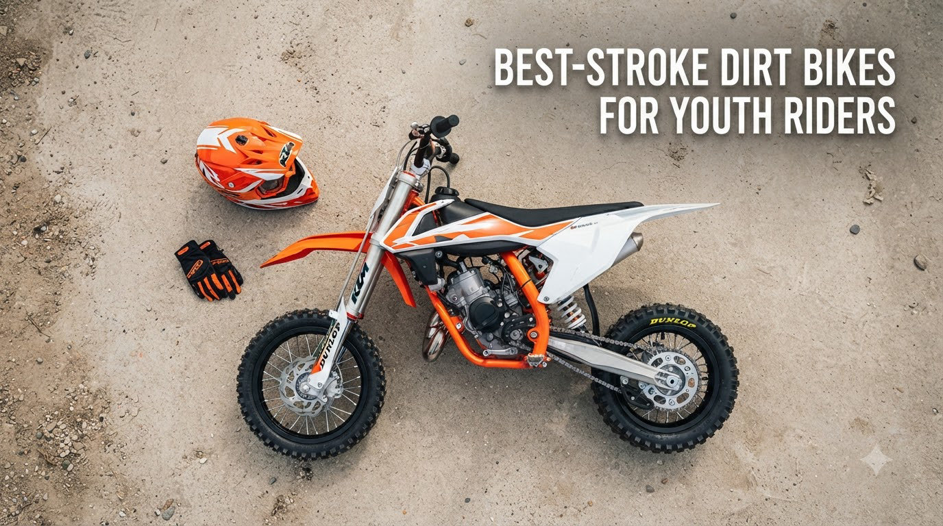 Best 4-Stroke Dirt Bikes for Youth Riders