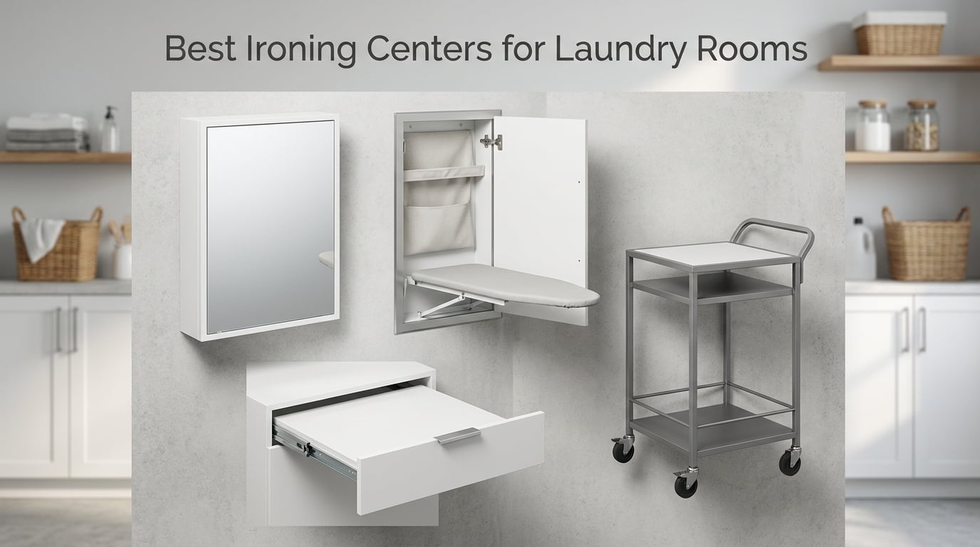 Best Ironing Centers for Laundry Rooms
