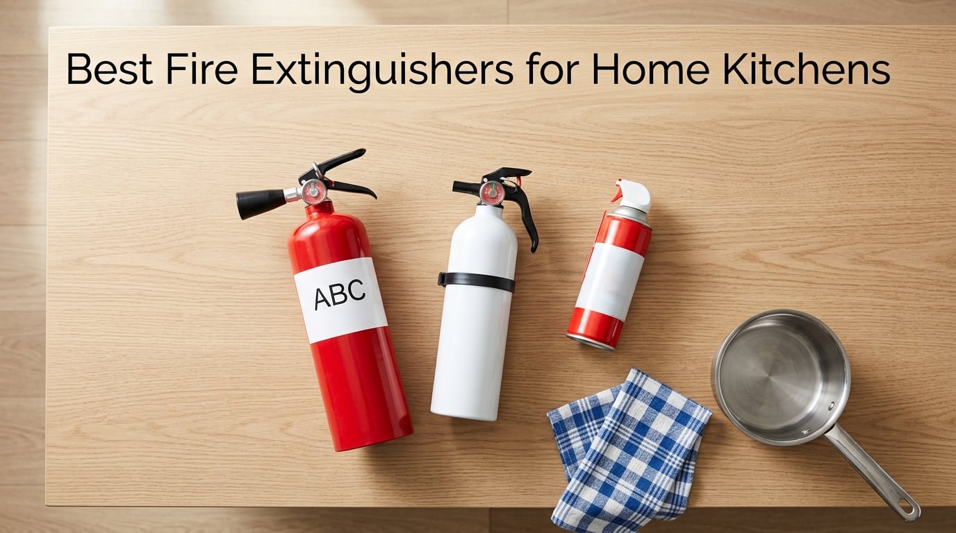 Best Fire Extinguishers for Home Kitchens