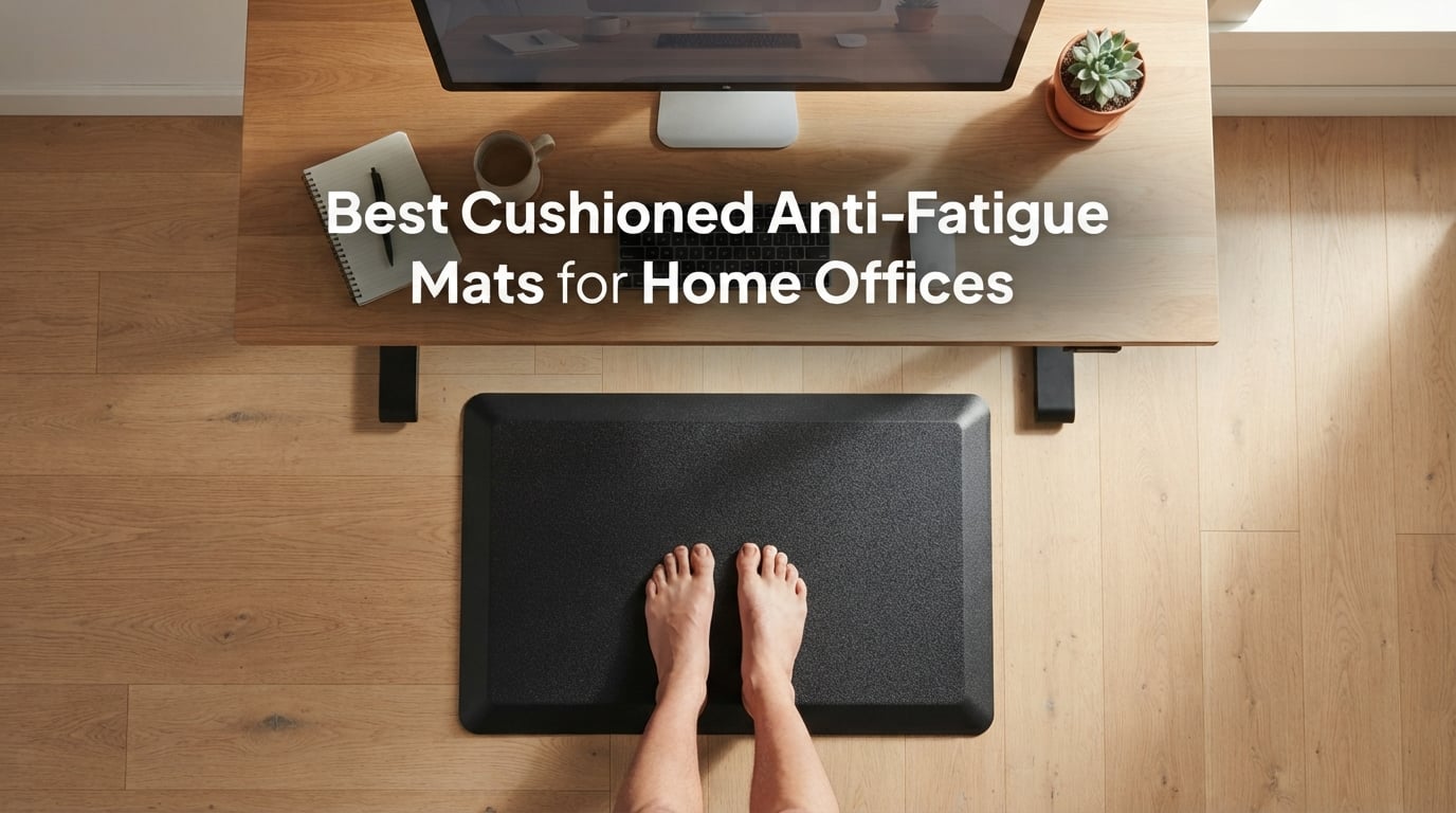 Best Cushioned Anti-Fatigue Mats for Home Offices