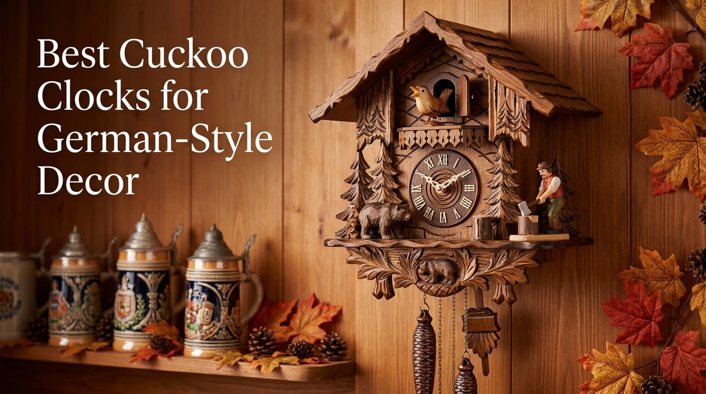 Best Cuckoo Clocks for German-Style Decor