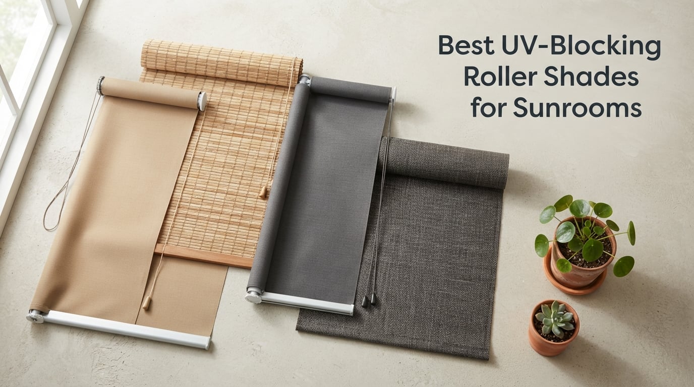 Best UV-Blocking Roller Shades for Sunrooms