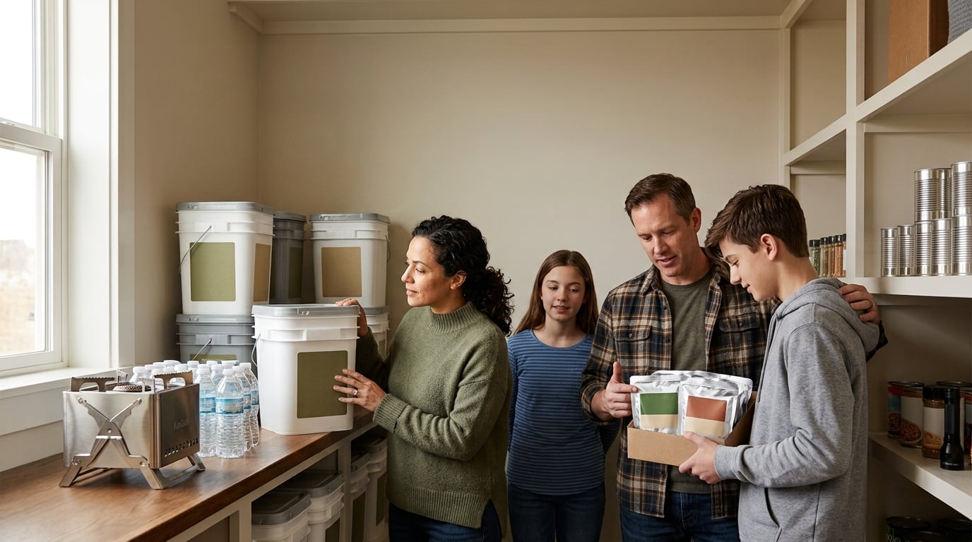 Best Emergency Food Supply Kits for Families