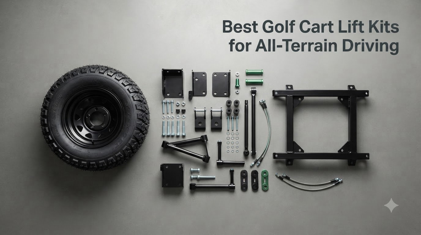 Best Golf Cart Lift Kits for All-Terrain Driving