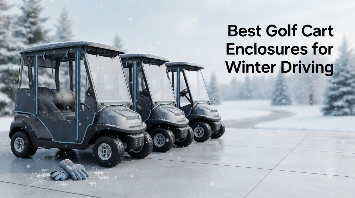 Best Golf Cart Enclosures for Winter Driving